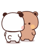 Twitter Bubu Push Sticker