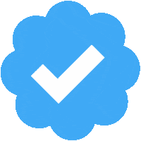 Twitter Verified Check Mark Sticker