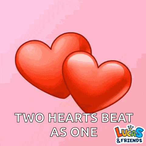 Two Hearts I Love You GIF