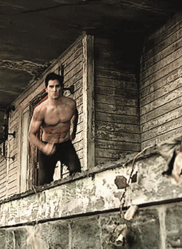 Tyler Hoechlin Running GIF