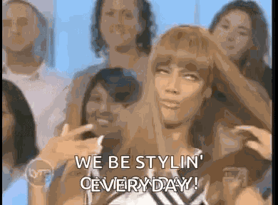 Tyrabanks Hairflip GIF