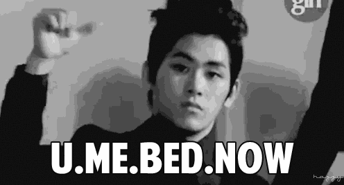 U Me Bed Now I Want You GIF