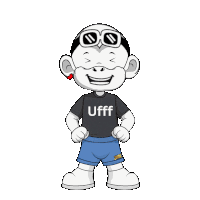Uff Oof Sticker