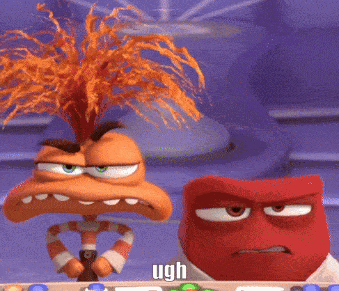 Ugh Anxiety GIF