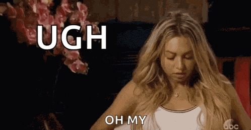 Ugh Upset GIF