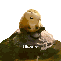 Uh-huh Hoppers Sticker