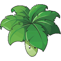 Umbrella Leaf Pvz Sticker