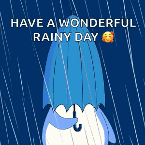 Umbrella Rain GIF