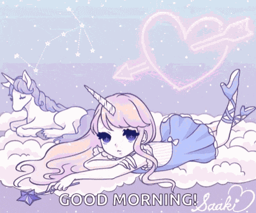 Unicorn Anime GIF