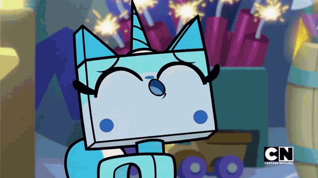 Unikitty Crying GIF