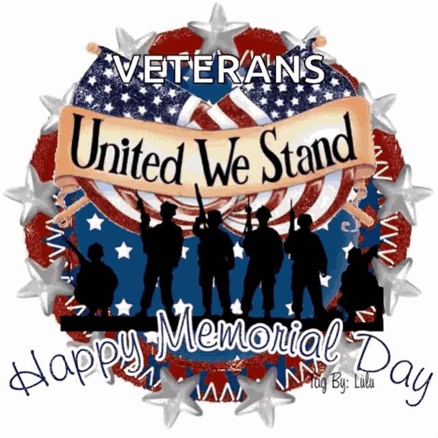 United We Stand Happy Memorial Day GIF