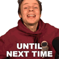 Until Next Time Fred Pye Sticker