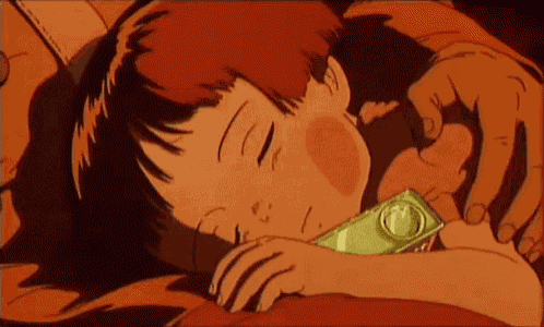 寝る　ジブリ　火垂るの墓 GIF