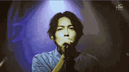 林宥嘉 歌王 麥克風 抒情 想你 情歌 GIF