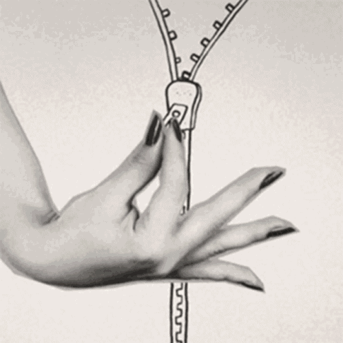Unzip John Lennon GIF