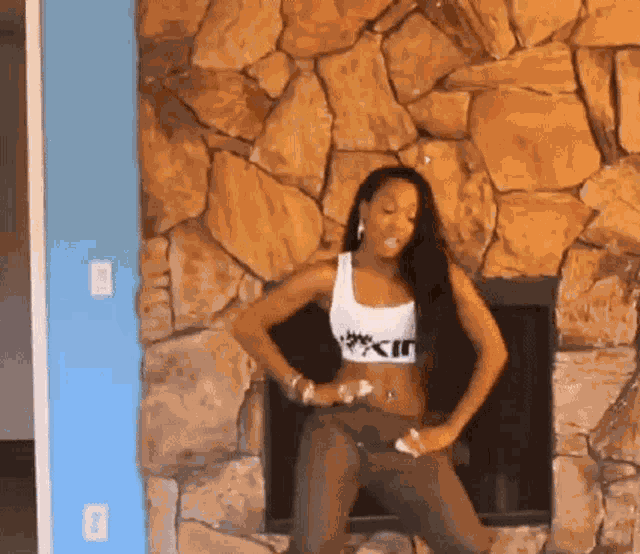 Up And Down Hip Roll Down Slow Hip GIF