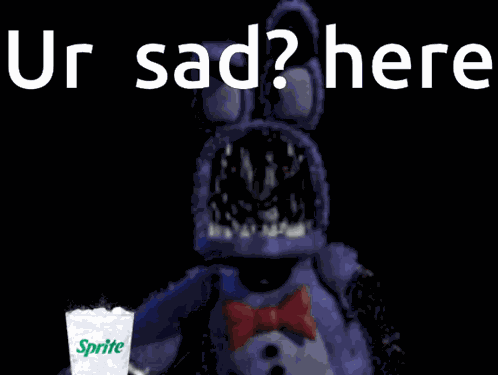 Ur Sad Withered Bonnie GIF