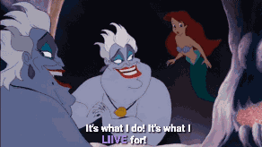 Ursula Little Mermaid GIF