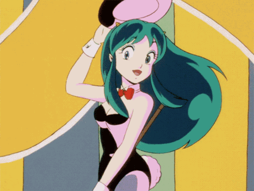 Urusei Yatsura Bunny Girl GIF