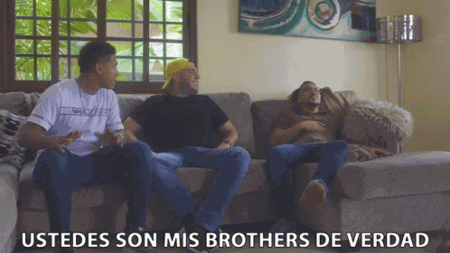 Ustedes Son Mi Brothers De Verdad Mis Amigos GIF