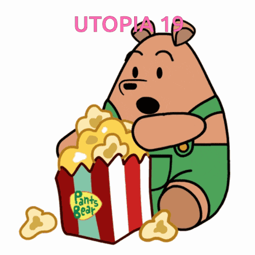 Utopia Pants Bear GIF