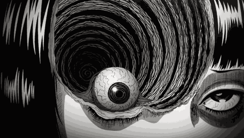 Uzumaki Spiral Into Horror GIF