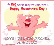 Valentine Card Happy Valentines Day GIF