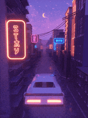 Vaporwave Synthwave GIF