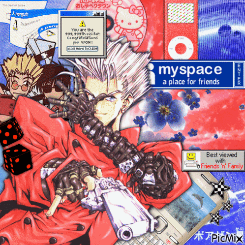 Vash The Stampede Trigun GIF