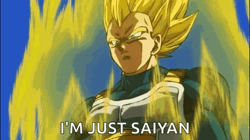 Vegeta Dragon Ball Movie GIF