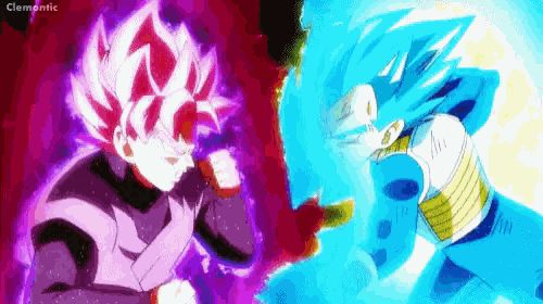Vegeta Fight GIF