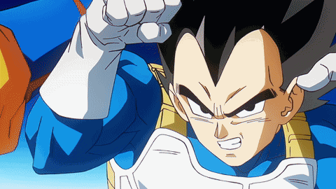 Vegeta Goku GIF