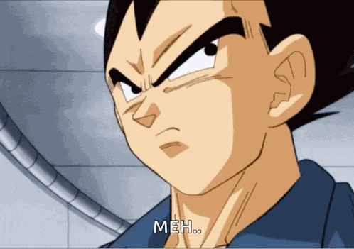 Vegeta Mad GIF