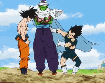 Vegeta Piccolo GIF