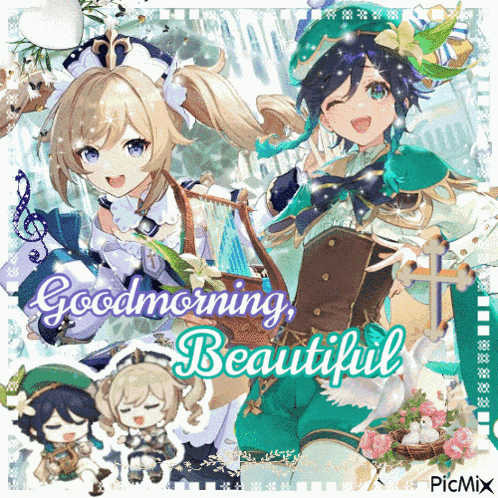 Venbara Venti Genshin GIF