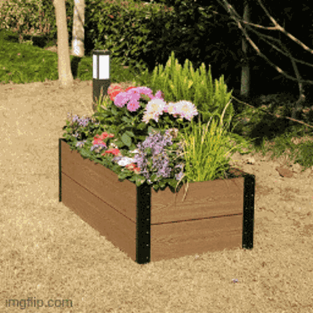 Vertical Garden Vegetable Garden Bed GIF