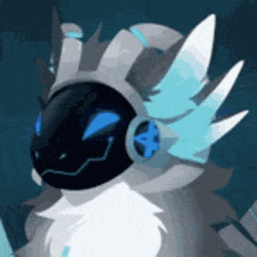 Very Curious Protogen GIF