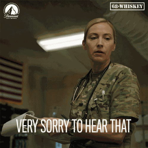 Very Sorry To Hear That Beth Riesgraf GIF