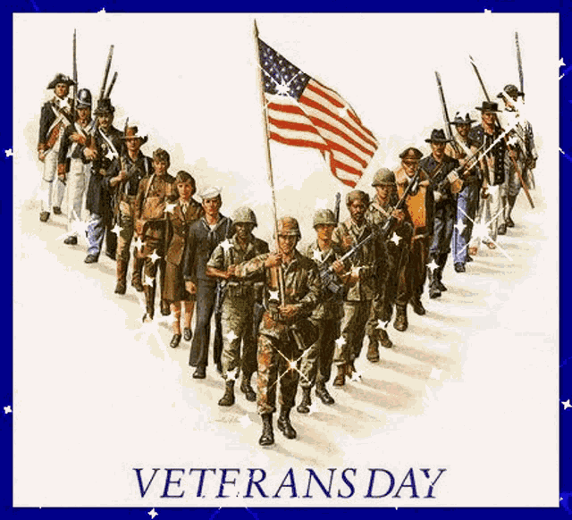 Veterans Day Sparkle GIF