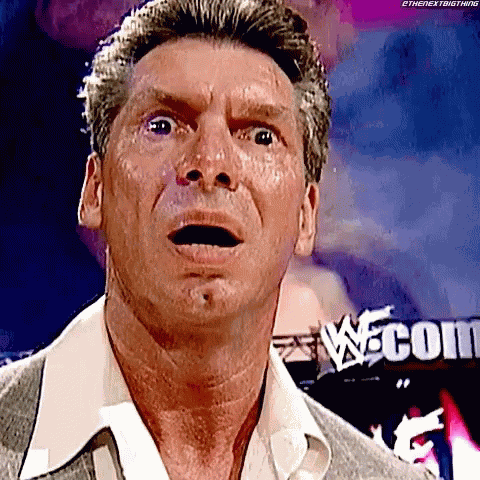 Vince Mc Mahon Appalled GIF