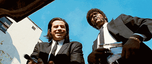 Vincent Vega Jules Winnfield GIF