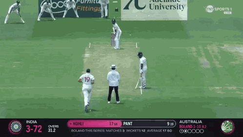 Virat Kohli Test Match Virat Kohli Out GIF