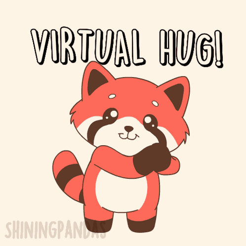 Virtual Hug Hugs GIF