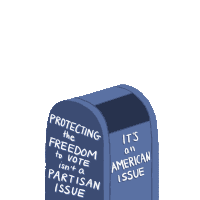 Voting Rights Voter Suppression Sticker