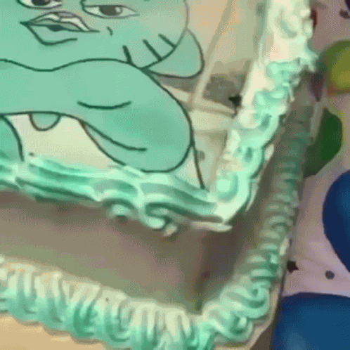 W Gumball Cake GIF