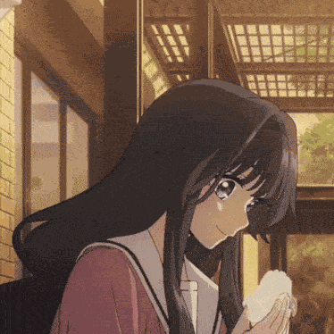 Waguri The Fragrant Flower Blooms With Dignity GIF