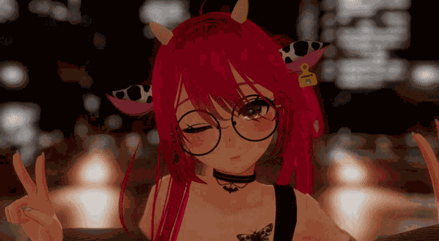 Wagyumi Peace GIF