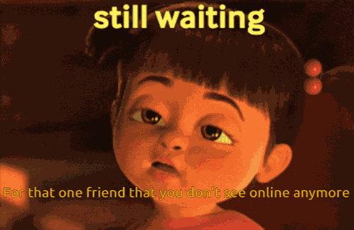 Waiting Friend GIF