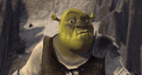 Waiting Shrek GIF