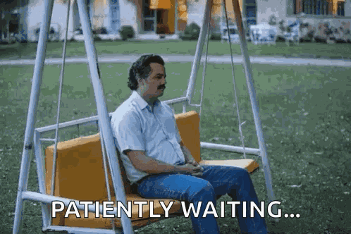 Waiting Waiting Patiently GIF